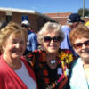 Janice Hammond, Martha Rae Mottley, and Betsy Hoffler CHS-62 are revelling in each other's friendship and missing their pal Gail Baker, CHS-62