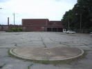 South View-Parking & Bus Ramp