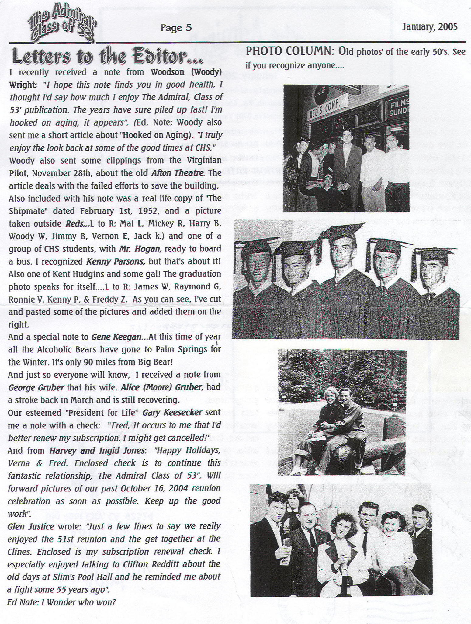 The Admiral - Jan. 2005 - pg.5
