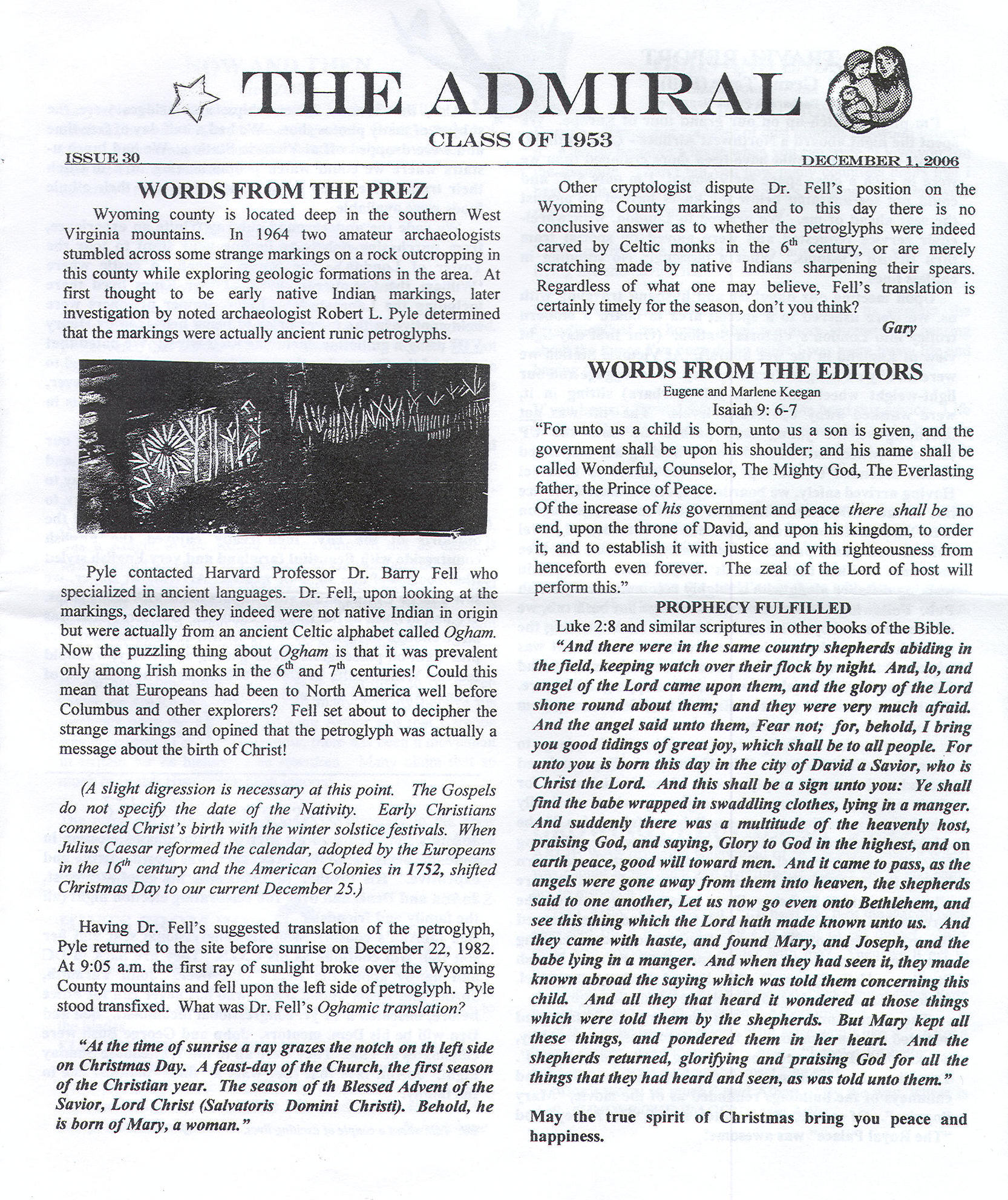 The Admiral - Dec 2006 - Pg 1