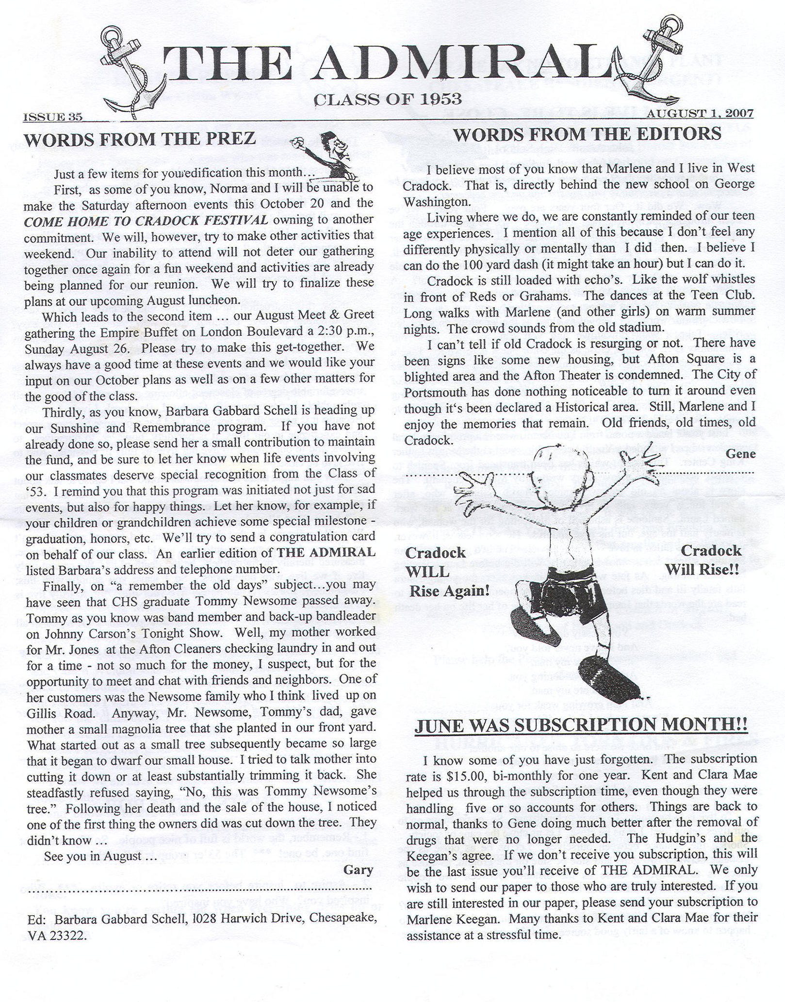 The Admiral-Aug. 2007-Pg 1