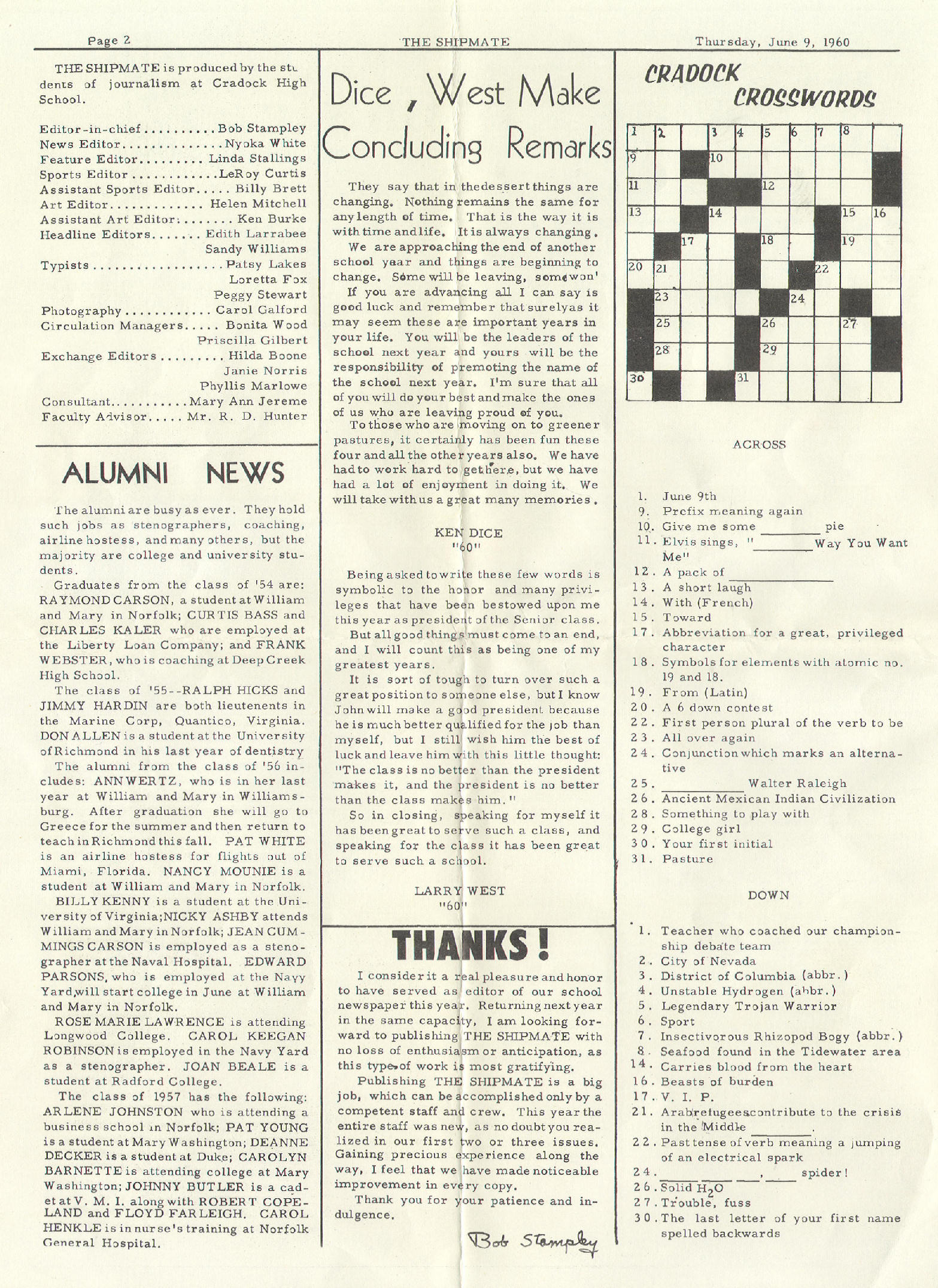 The Shipmate-June 1960-pg 2