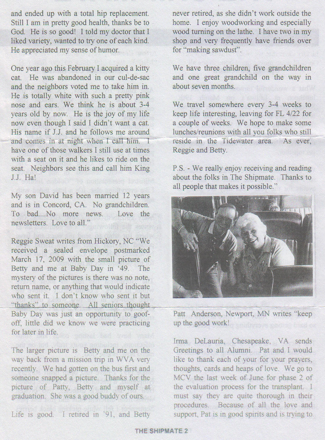 The Shipmate -May.2009 - pg. 2