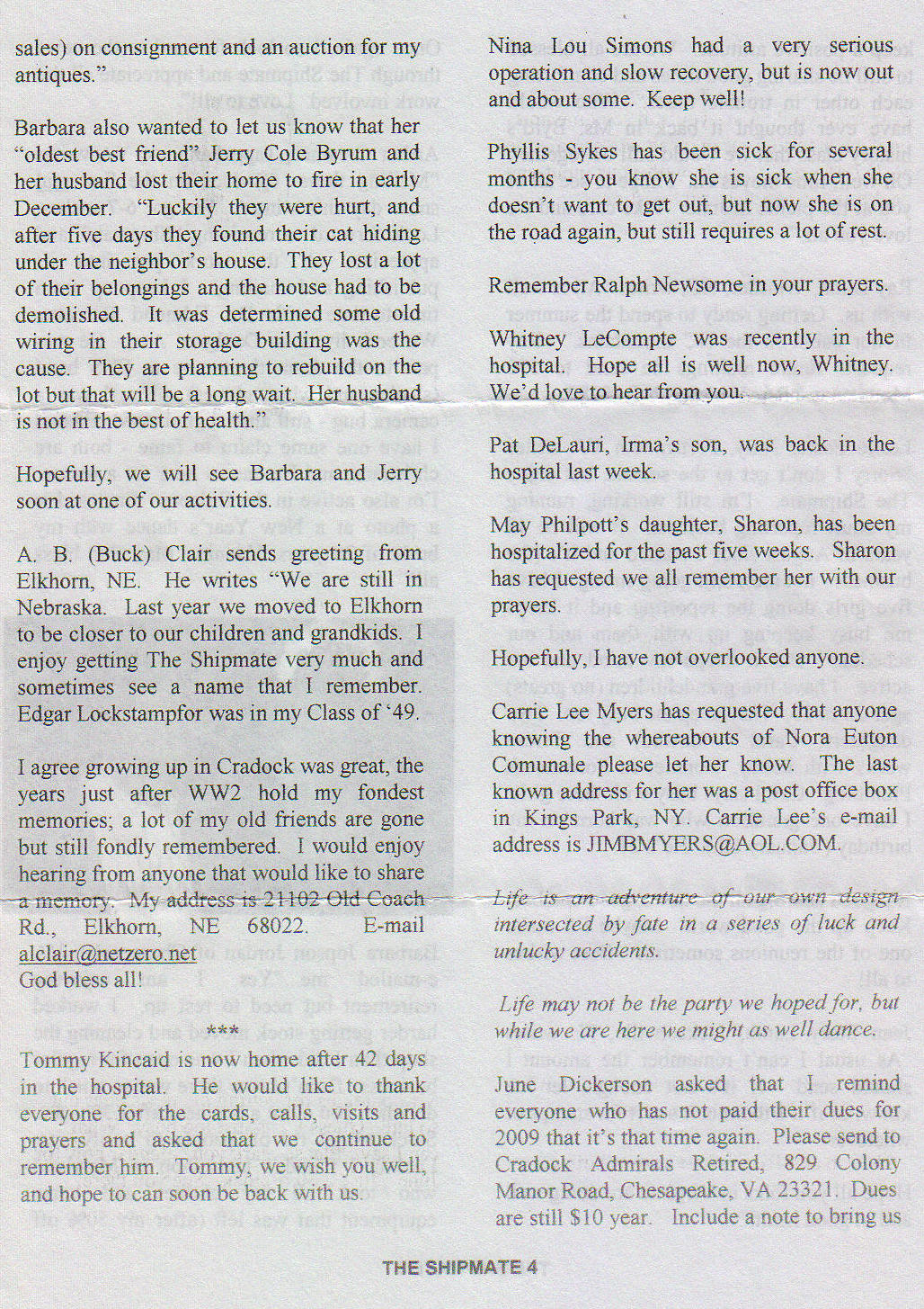 The Shipmate -May.2009 - pg. 4